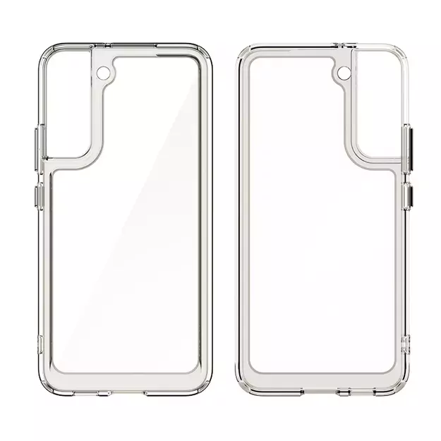Outer Space Case Cover for Samsung Galaxy S22 + (S22 Plus) Hard Cover with Gel Frame Blue 8