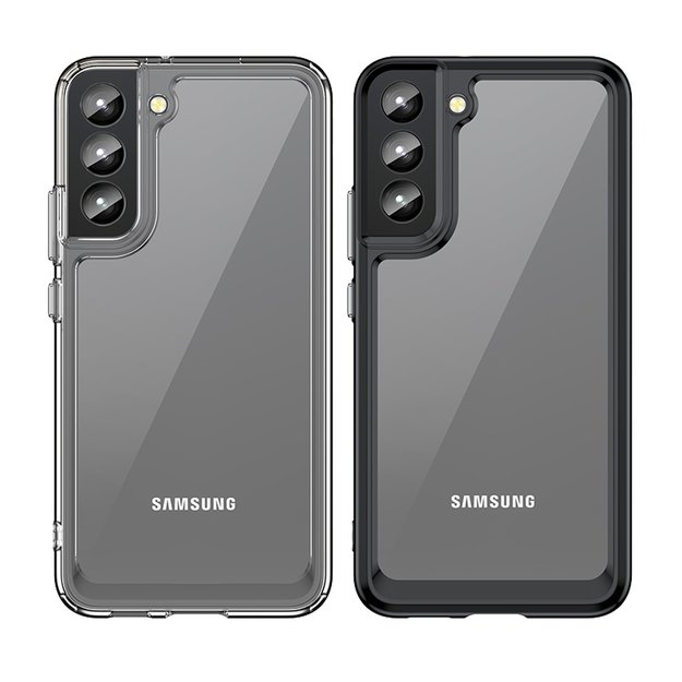 Outer Space Case Cover for Samsung Galaxy S22 + (S22 Plus) Hard Cover with Gel Frame Blue 13
