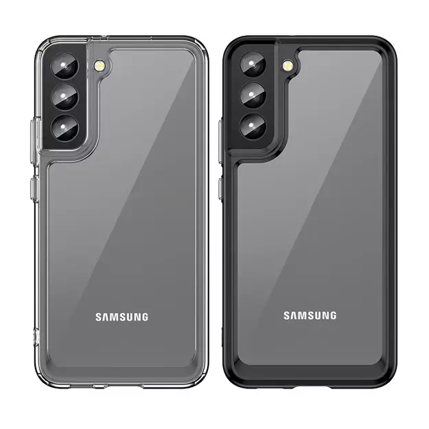 Outer Space Case Cover for Samsung Galaxy S22 + (S22 Plus) Hard Cover with Gel Frame Blue 4