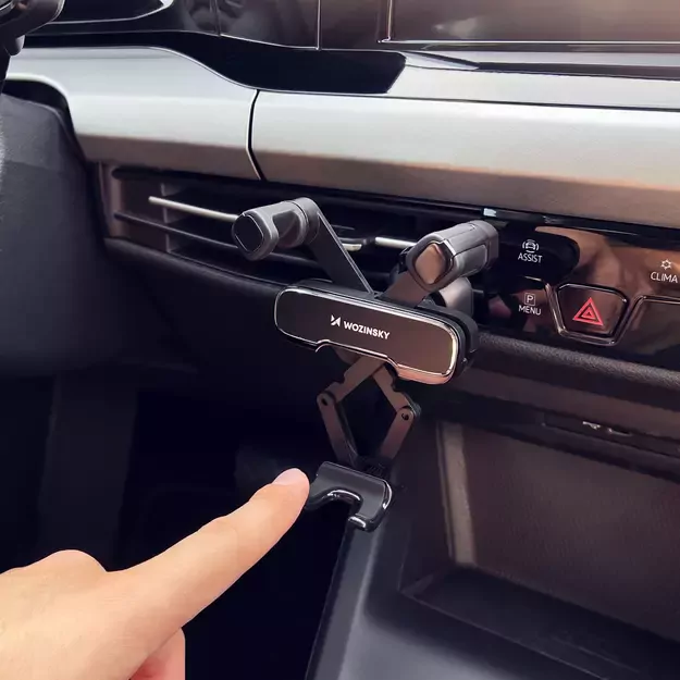 Wozinsky Gravity Car Phone Holder Black (WCHBK7) 13