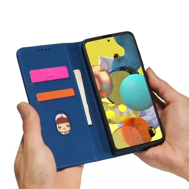 Magnet Card Case Case For Samsung Galaxy A13 5G Pouch Wallet Card Holder Blue 12