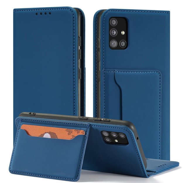 Magnet Card Case Case For Samsung Galaxy A13 5G Pouch Wallet Card Holder Blue 14