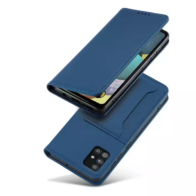 Magnet Card Case Case For Samsung Galaxy A13 5G Pouch Wallet Card Holder Blue 3