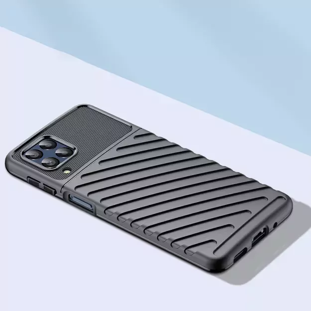 Thunder Case flexible armored cover for Samsung Galaxy M53 5G black 7