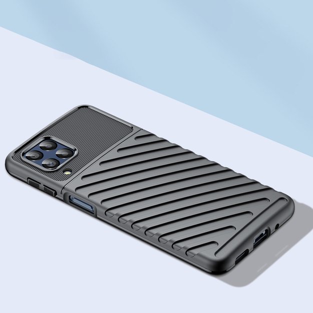Thunder Case flexible armored cover for Samsung Galaxy M53 5G black 14