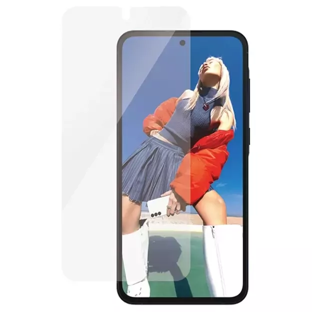 PanzerGlass Ultra-Wide Fit tempered glass with positioner for Samsung Galaxy A55 5G 4