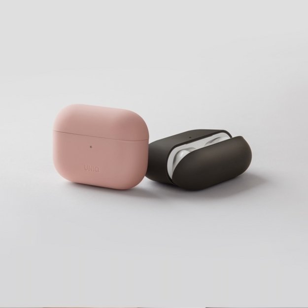 Uniq Lino Silicone case for AirPods Pro - black 7