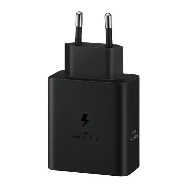 Samsung Power Adapter Duo EP-T5020XBEGEU network charger 2x USB-C 50W - black 1