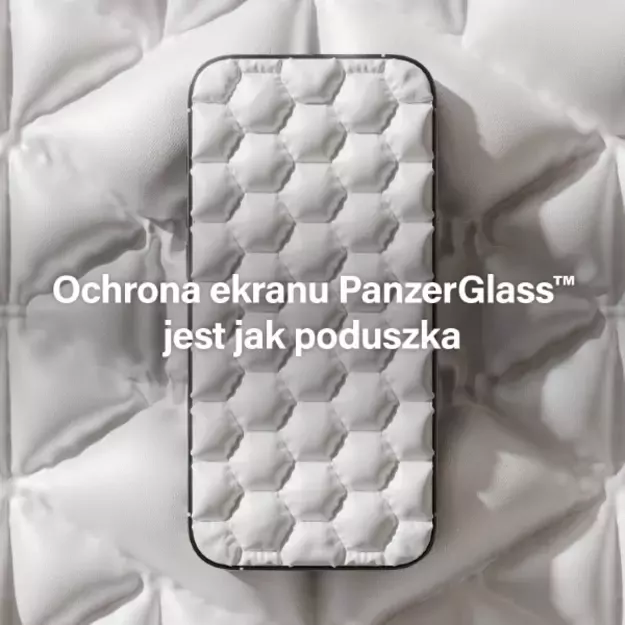 PanzerGlass Ultra-Wide Fit tempered glass with positioner for iPhone 15 Pro 24