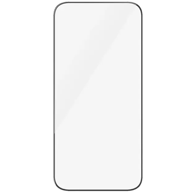 PanzerGlass Ultra-Wide Fit tempered glass with positioner for iPhone 15 Pro 14