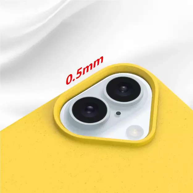 Multiple Color Wheat Case MagSafe for iPhone 16 Pro - yellow 2