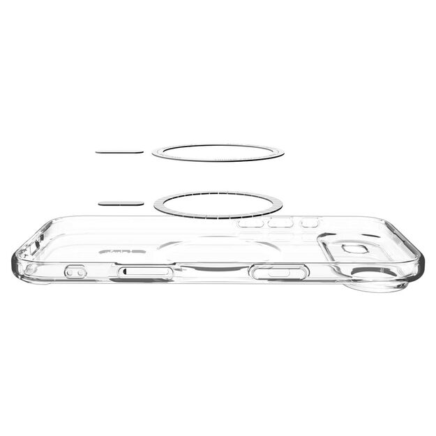 Spigen Ultra Hybrid MagSafe Case for iPhone 17 Air - Clear Gray 6