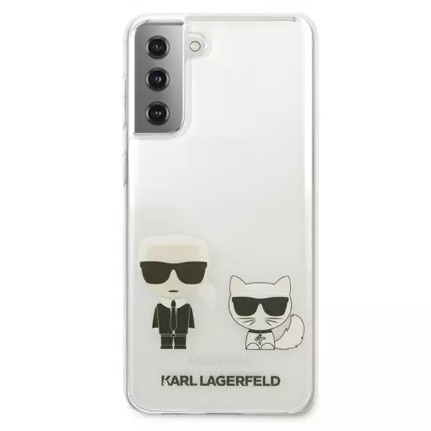 Karl Lagerfeld KLHCS21MCKTR S21+ G996 hardcase Transparent Karl & Choupette 8
