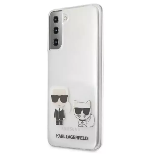 Karl Lagerfeld KLHCS21MCKTR S21+ G996 hardcase Transparent Karl & Choupette 7