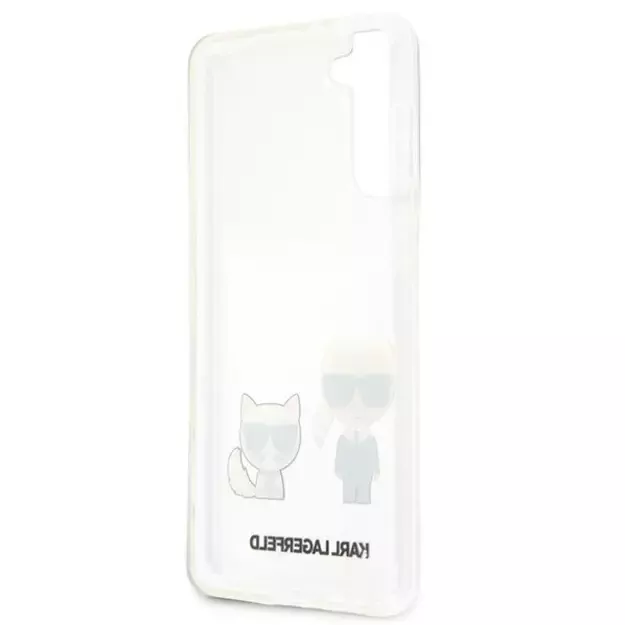 Karl Lagerfeld KLHCS21MCKTR S21+ G996 hardcase Transparent Karl & Choupette 12