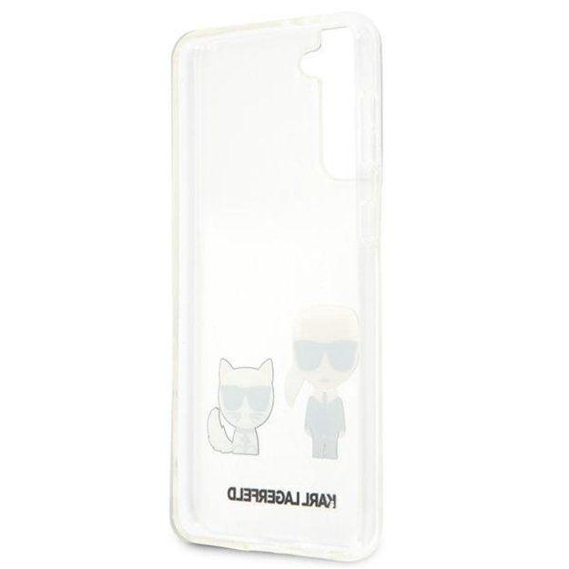 Karl Lagerfeld KLHCS21MCKTR S21+ G996 hardcase Transparent Karl & Choupette 14