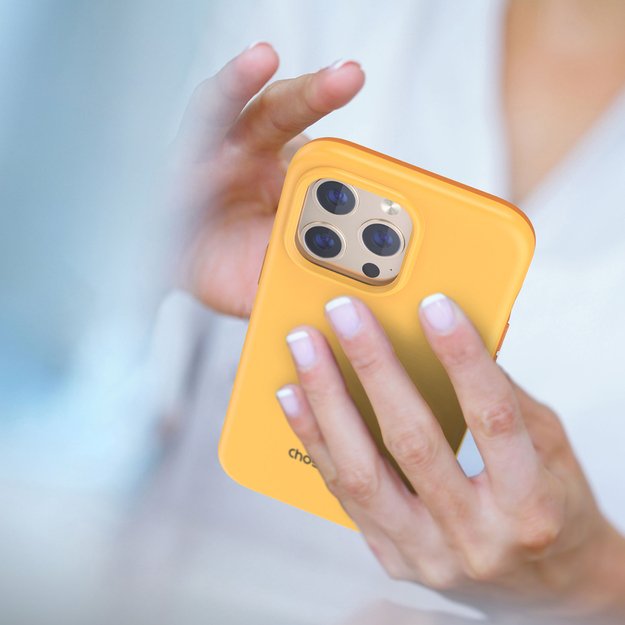 Choetech MFM Anti-drop Case Cover for iPhone 13 Pro Max orange (PC0114-MFM-YE) 15