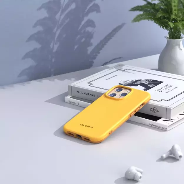 Choetech MFM Anti-drop Case Cover for iPhone 13 Pro Max orange (PC0114-MFM-YE) 8