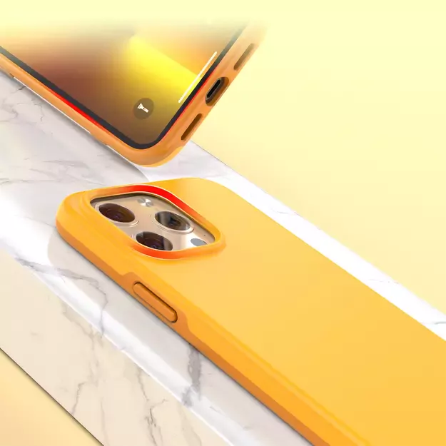 Choetech MFM Anti-drop Case Cover for iPhone 13 Pro Max orange (PC0114-MFM-YE) 3
