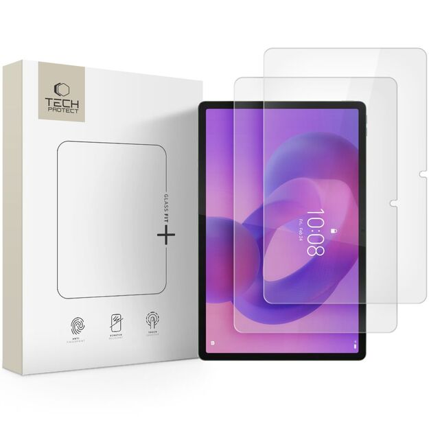 Tech-Protect Glass Fit+ 2-pack tempered glass for Lenovo Idea Tab 11.0 TB-336 - transparent