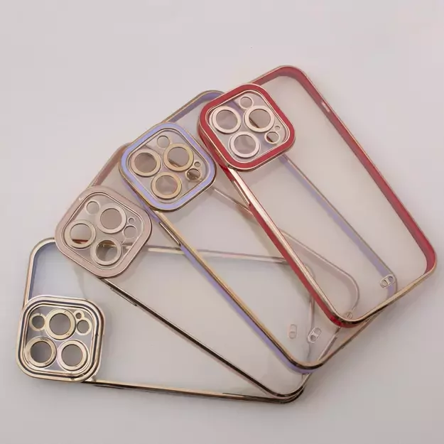 Fashion Case Case for Samsung Galaxy A12 5G Gold Frame Gel Cover Gold 10