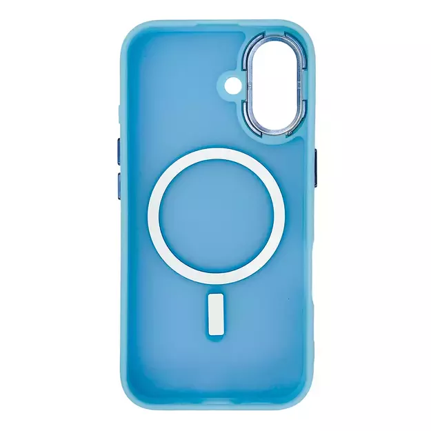 Magnetic Collection MagSafe case for iPhone 16 Plus - light blue 7