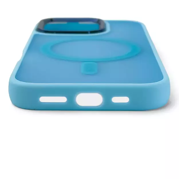 Magnetic Collection MagSafe case for iPhone 16 Plus - light blue 10