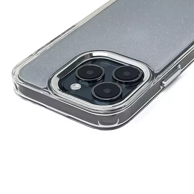 Glitter Case for iPhone 16 Pro Max - transparent with glitter 6