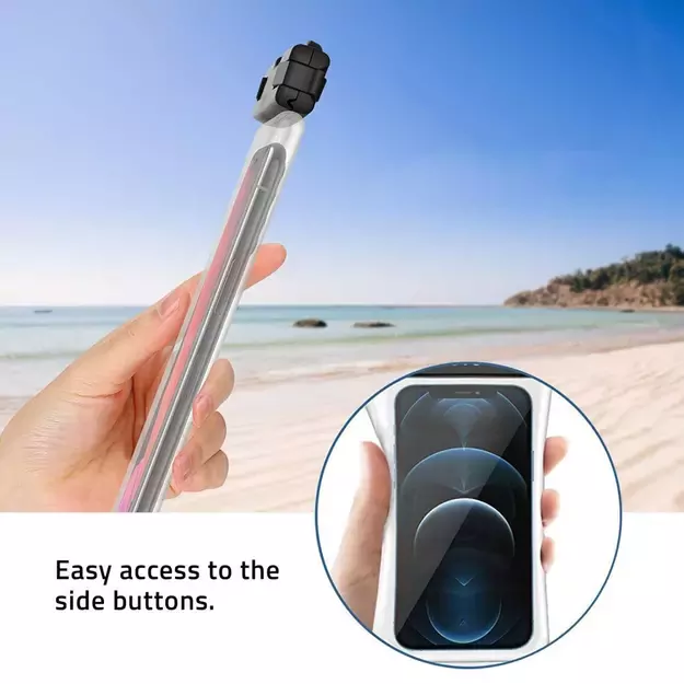 Tech-Protect UWC7 waterproof case universal for smartphones up to 6.9&quot  - black 2
