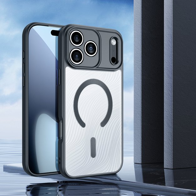 Dux Ducis AIMO Mag Case for iPhone 17 Pro Max Compatible with MagSafe - Black 2