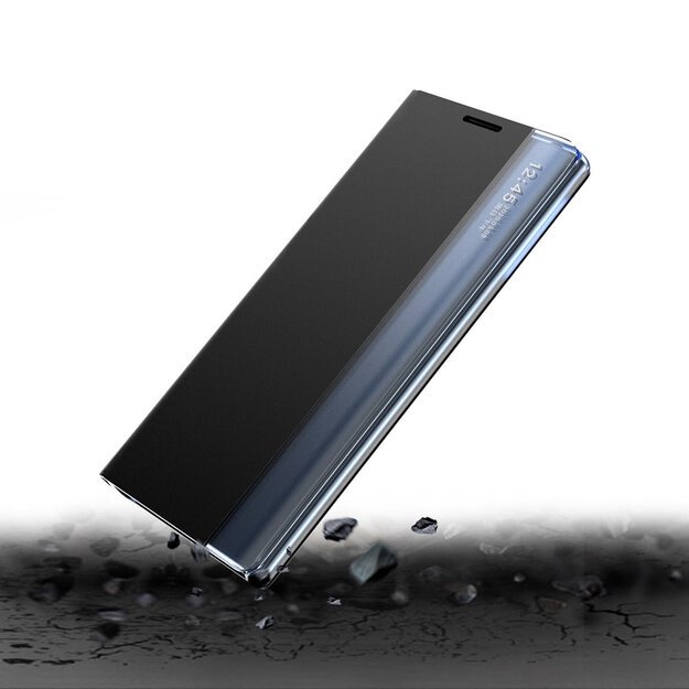 Sleep Case Bookcase Type Case with Smart Window for Samsung Galaxy A22 4G black 8