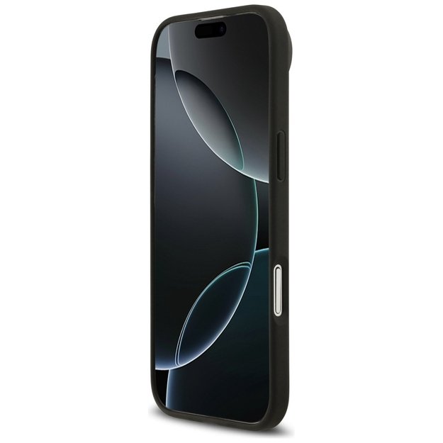 Guess 4G Circle Classic Logo MagSafe case for iPhone Air - black 4