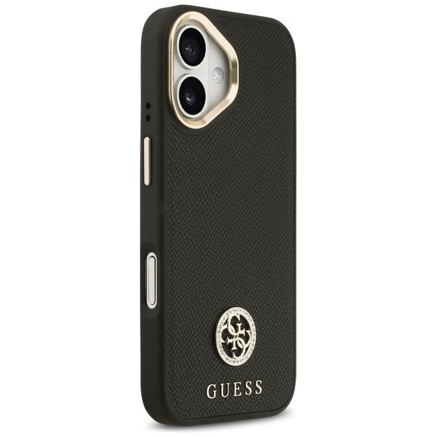 Guess Grained Strass Logo MagSafe case for iPhone 17 - black 3