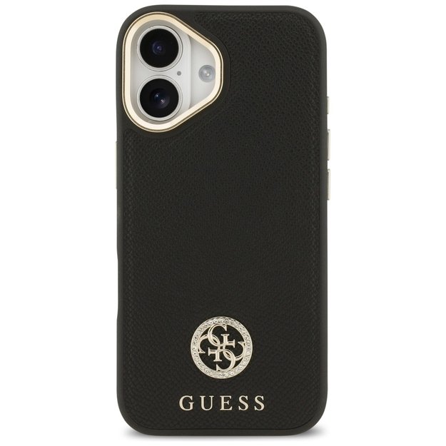 Guess Grained Strass Logo MagSafe case for iPhone 17 - black 2