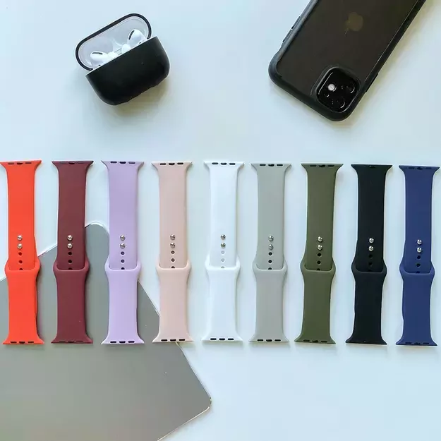Tech-Protect IconBand for Apple Watch 4 / 5 / 6 / 7 / 8 / 9 / SE / Ultra 1 / 2 (42/44/45/49 mm) - Orange 1