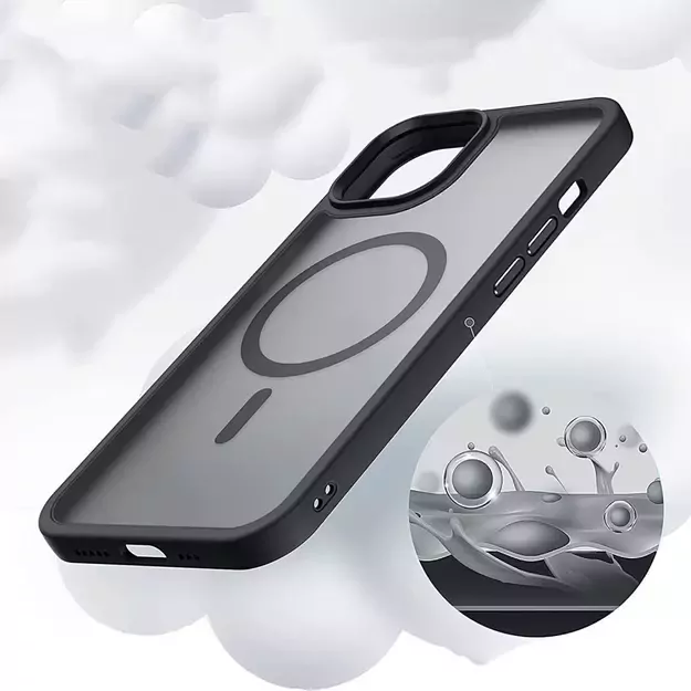 Tech-Protect MagMat MagSafe iPhone 11 Pro Case - Matte Black 3