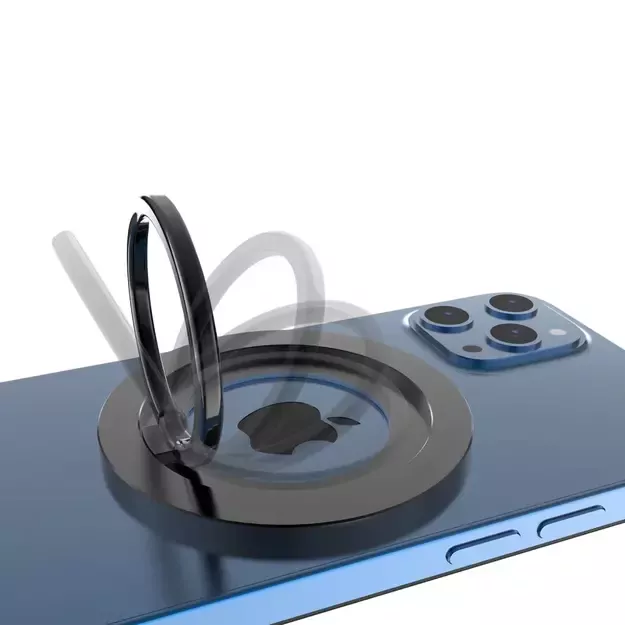 Tech-Protect MMR100 Magnetic Phone Holder/Ring with MagSafe - Gray 7