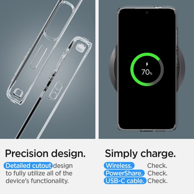 Spigen Liquid Crystal Case for Samsung Galaxy S24 - Transparent 17