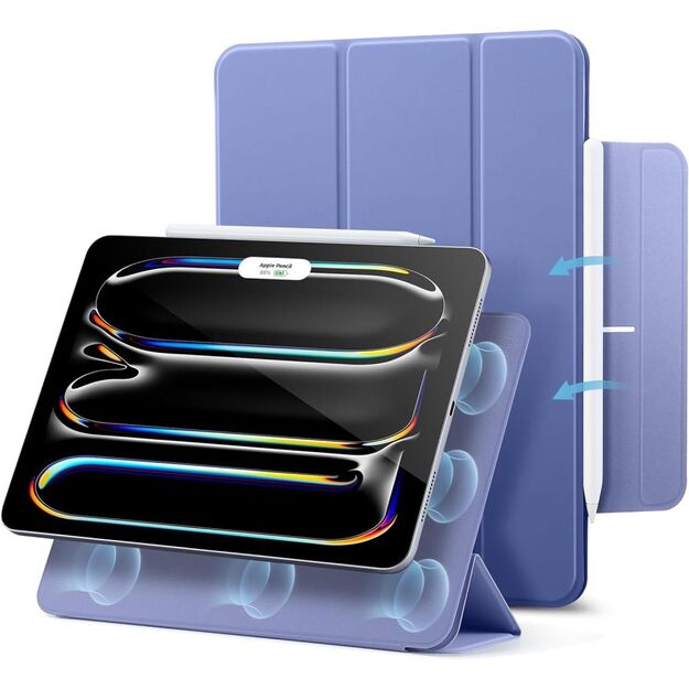 ESR Rebound Magnetic Case for iPad Pro 11&#39 &#39  2024 - Purple