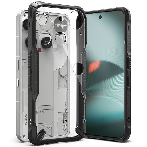 Ringke Fusion X Case for Nothing Phone 3 - Black