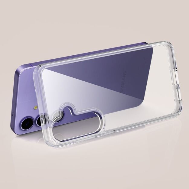 Tech-Protect FlexAir Hybrid Case for Samsung Galaxy S25 FE - Transparent 1