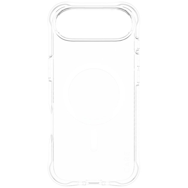 CARE by PanzerGlass Fashionable Samba Case w. White MagSafe for iPhone Air - Transparent 2
