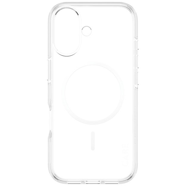 CARE by PanzerGlass Flagship Urban Explorer Case w. White MagSafe for iPhone 17 - Transparent 2