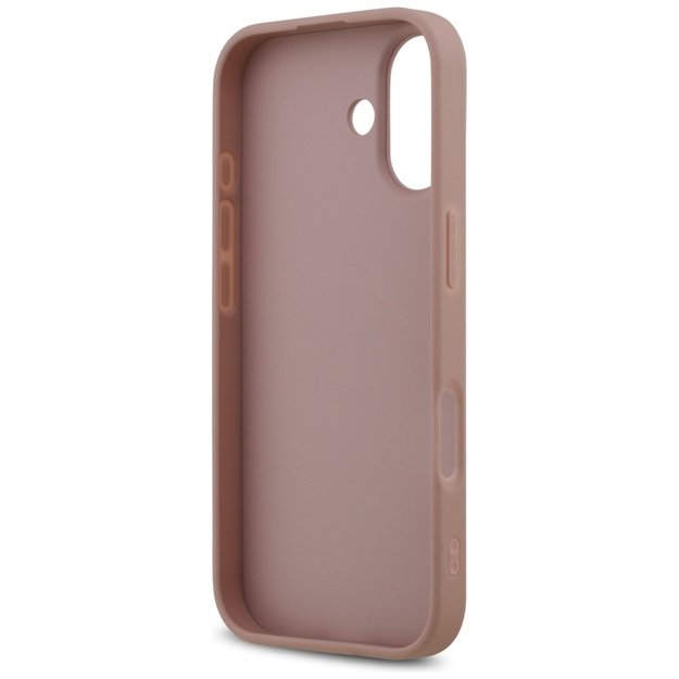 Guess Fixed Glitter Big 4G Case for iPhone 17 - Pink 6