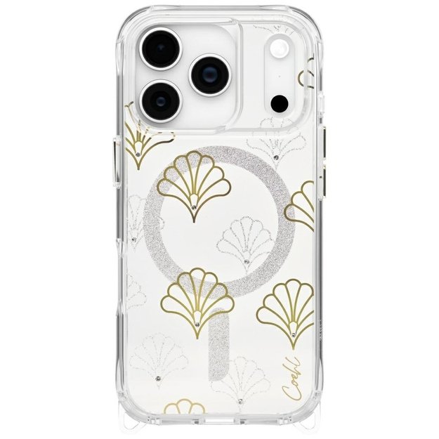 Uniq Coehl Maree case for iPhone 17 Pro Magnetic Charging - silver