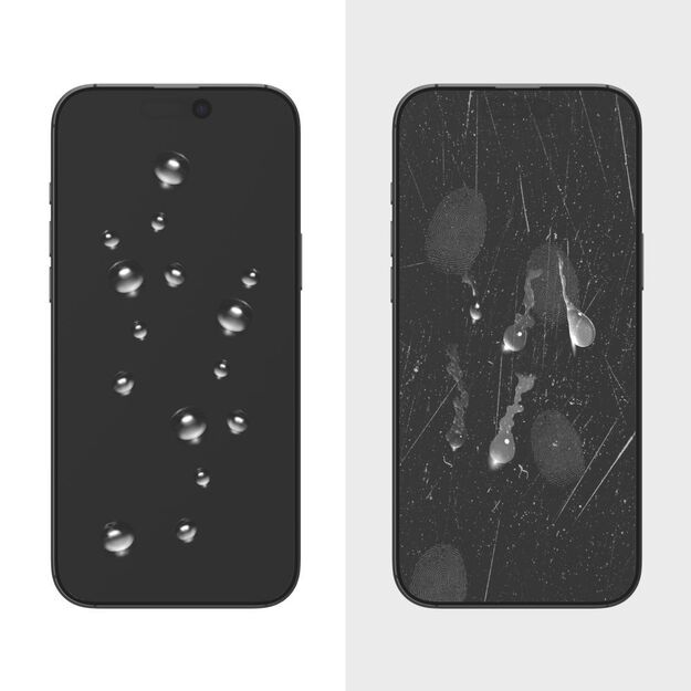 Tech-Protect Glass Fit+ 2-pack tempered glass for Motorola Edge 50 Neo / 60 Neo - black 2