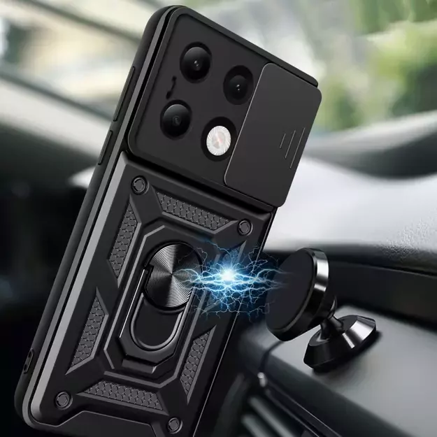 Tech-Protect CamShield Pro Case for Xiaomi Redmi Note 13 4G / LTE - Black 11