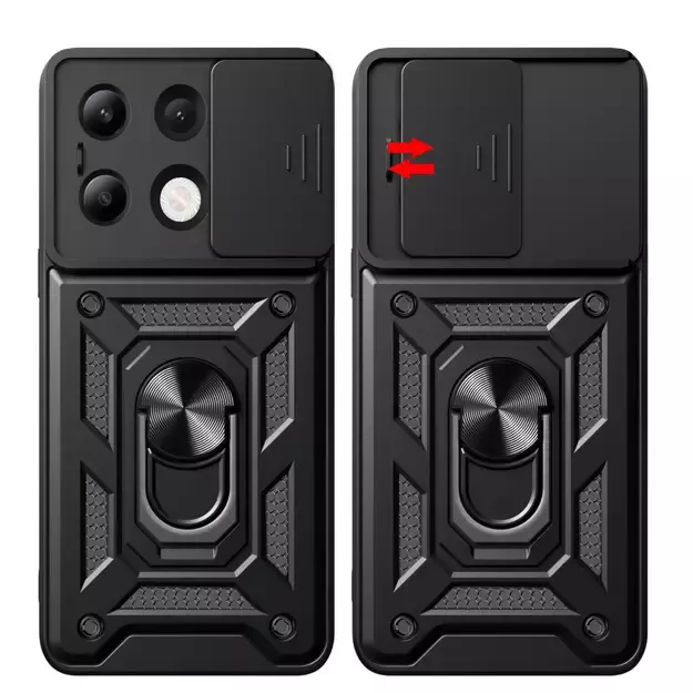 Tech-Protect CamShield Pro Case for Xiaomi Redmi Note 13 4G / LTE - Black 9