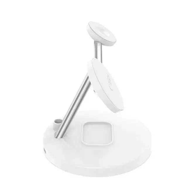 Tech-Protect QI15W-A35 3-in-1 Inductive Charger with MagSafe for Phone / AirPods / Apple Watch - White 4