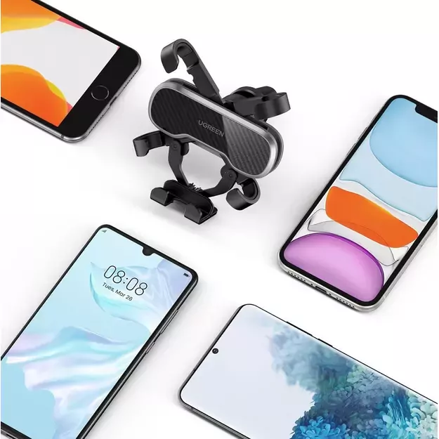 Ugreen gravity car phone holder black (80539) 5
